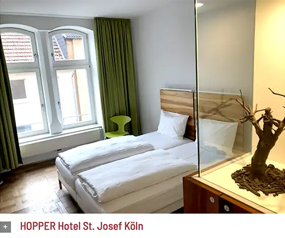 Referenz HOPPER Hotel St. Josef Köln