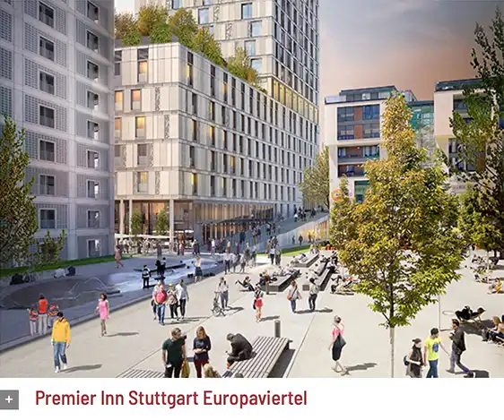 Referenz Premier Inn Stuttgart Europaviertel